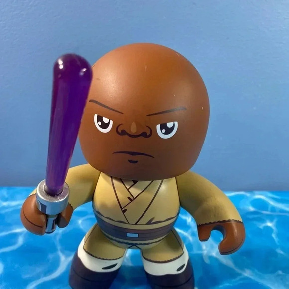 Star Wars - Mighty Muggs - Mace Windu - Ages 6+ - Picture 3 of 7